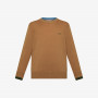 Camel cotton jumper