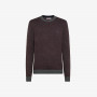 ROUND MICRO JACQUARD MEDIUM GREY