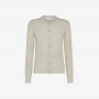 CARDIGAN LUREX L/S PORCELAIN