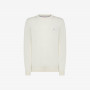 Wool and cotton jumper OFF WHITE