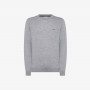 Wool and cotton jumper MEDIUM GREY