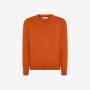 Wool and cotton jumper RUST