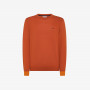 Wool and cotton jumper RUST