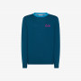 Wool and cotton jumper DEEP BLUE