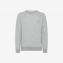 Ribbed wool and cashmere jumper MEDIUM GREY