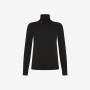 TURTLE NECK BASIC L/S BLACK