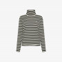 Wool blend jumper BLACK/OFF WHITE