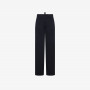 WIDE PANT SOLID NAVY BLUE