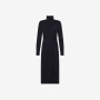 Wool and cashmere dress NAVY BLUE