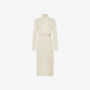 Wool and cashmere dress OFF WHITE