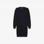 Wool and cashmere dress NAVY BLUE