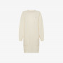 Wool and cashmere dress OFF WHITE