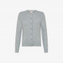 Wool and cashmere cardigan MEDIUM GREY