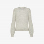 ROUND NECK ALPACA LIGHT GREY