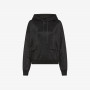 HOODY LUREX NERO