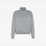 TURTLE NECK LUREX MEDIUM GREY