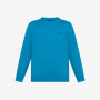 Wool and cotton jumper TURQUOISE