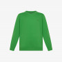 Wool and cotton jumper OLIVE