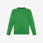 Wool and cashmere jumper OLIVE