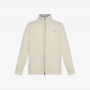 Wool and cashmere zip jumper OFF WHITE