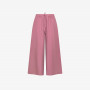 TROUSERS WIDE LEG ROSA SCURO