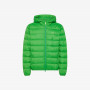 Quilted nylon down jacket OLIVE