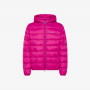 HOOD DOWN JACKET CICLAMINO