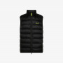 Quilted nylon gilet BLACK