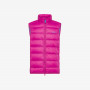 Quilted nylon gilet CYCLAMEN