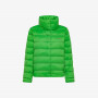 Quilted nylon down jacket OLIVE