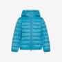 Quilted nylon down jacket BLUE