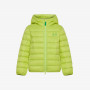 Quilted nylon down jacket LIME