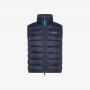 Quilted nylon gilet NAVY BLUE