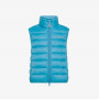 Quilted nylon gilet BLUE