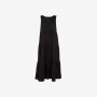 LONG DRESS TANK BLACK