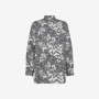 SHIRT OVERSIZE ALL OVER PRINT INCHIOSTRO/BIANCO PANNA