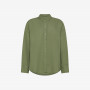 SHIRT OVERSIZE LINEN L/S VERDE SALVIA