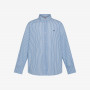 BOY'S SHIRT CLASSIC STRIPE L/S WHITE/LIGHT BLUE