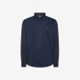 Cotton Oxford shirt NAVY BLUE