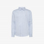 Striped cotton shirt LIGHT BLUE/WHITE