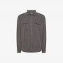 Cotton gabardine shirt INK