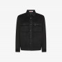 OVER SHIRT PANNO BLACK