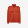 OVER SHIRT PANNO RUST