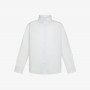 Cotton poplin shirt WHITE