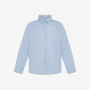 Cotton poplin shirt LIGHT BLUE