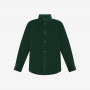 Corduroy shirt DARK GREEN