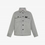 Wool overshirt LIGHT GREY