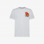 T-SHIRT PRINT ON CHEST WHITE