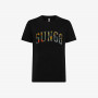 T-SHIRT FANCY APPLICATION NERO