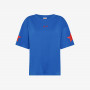 T-SHIRT OVER SPORTY S/S ROYAL